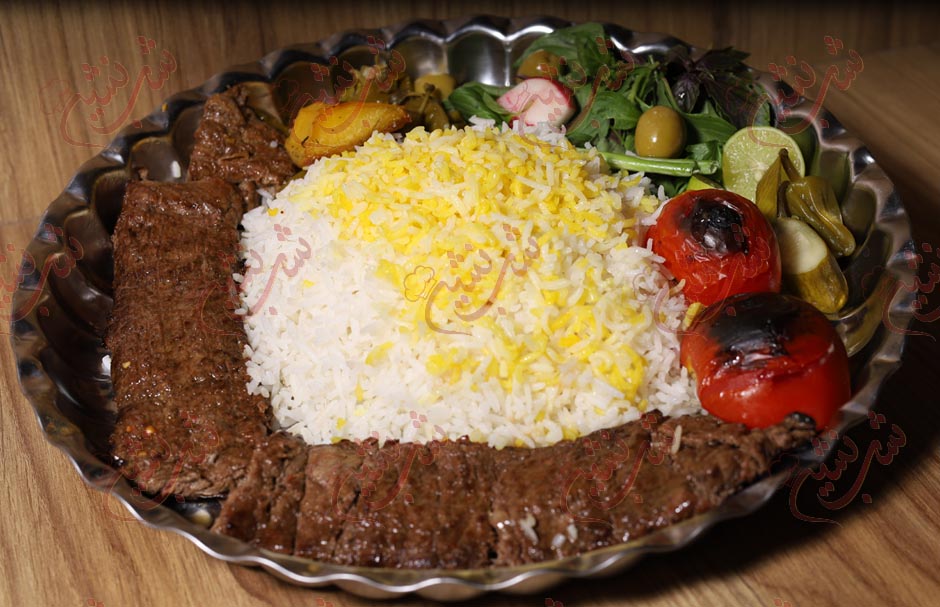 چـلـو کبـاب بـــــرگ (فیله گوساله)